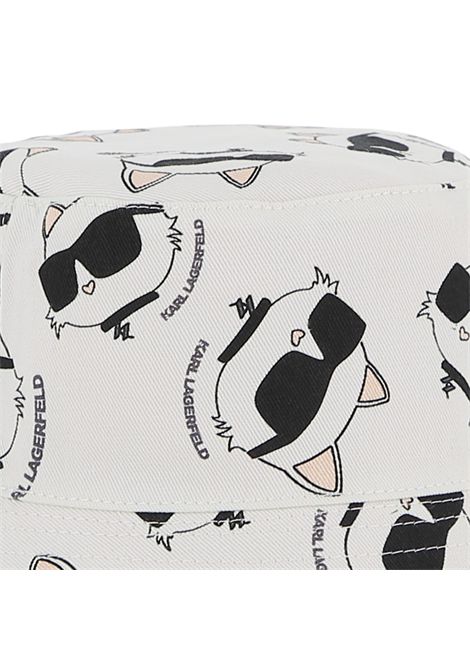 Cappello con logo KARL LAGERFELD KIDS | Z3120746F